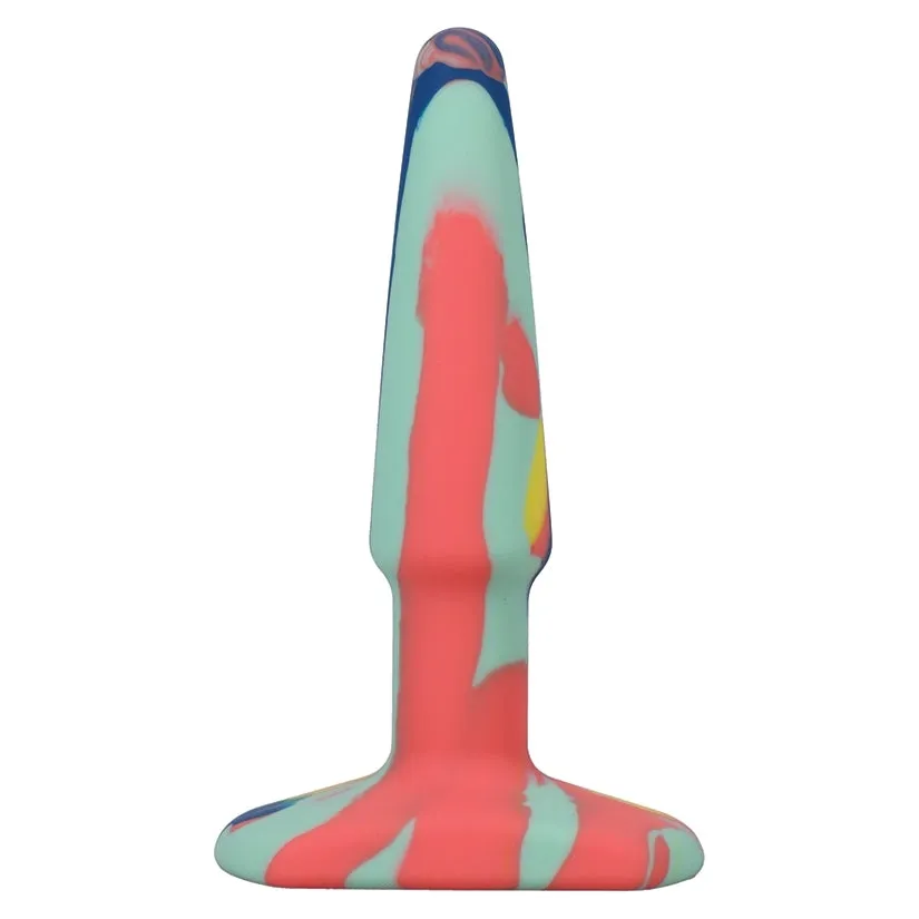 A-Play Groovy Silicone Anal Plug-Sunrise 4