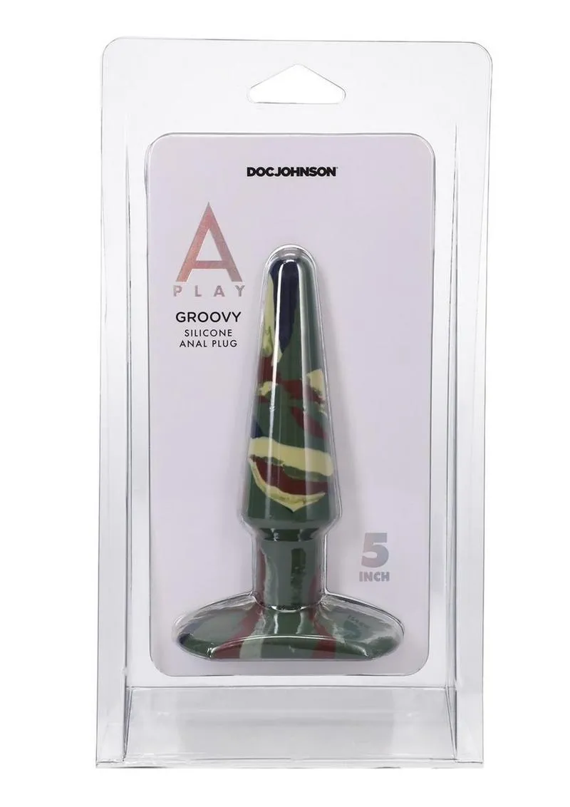 A-Play Groovy Silicone Anal Plug