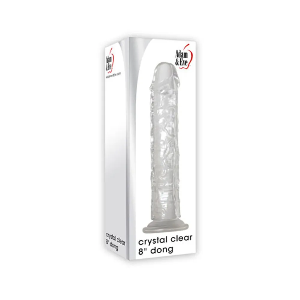 Adam & Eve Crystal Clear Dong 8