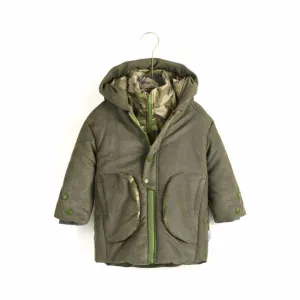 Aimama Army Green Puffer Jacket