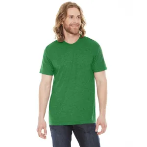 American Apparel Unisex Heather Kelly Green 50/50 Short Sleeve Tee