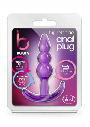 B Yours Triple Bead Butt Plug