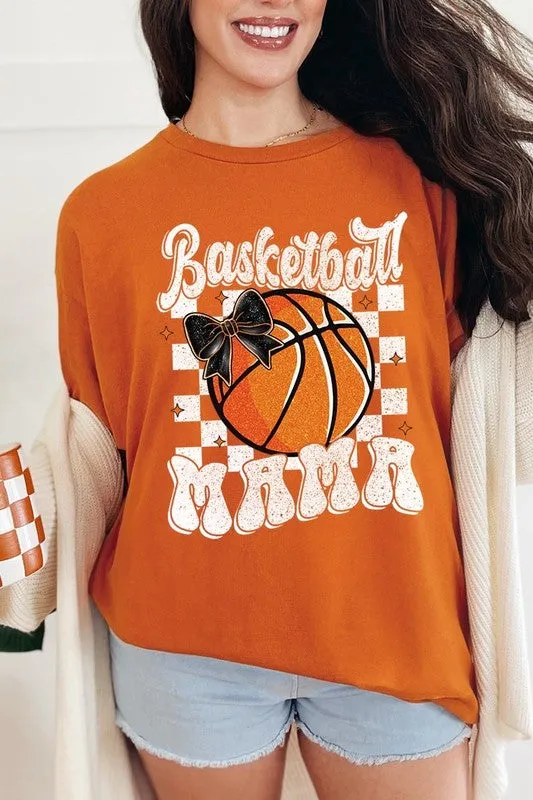 Basketball Mama Graphic Heavy Cotton Tee