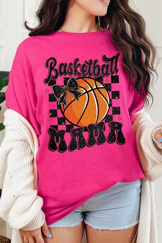 Basketball Mama Graphic Heavy Cotton Tee