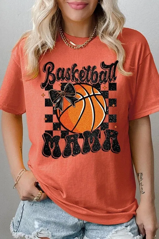 Basketball Mama Graphic Heavy Cotton Tee