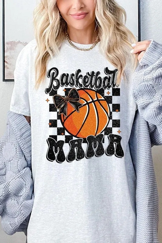 Basketball Mama Graphic Heavy Cotton Tee