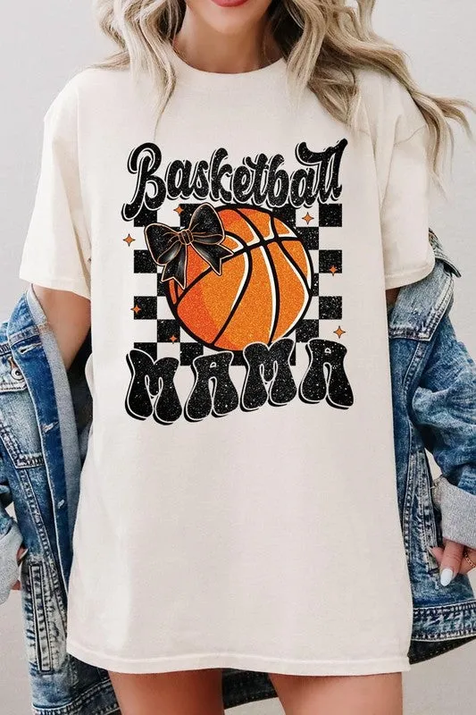 Basketball Mama Graphic Heavy Cotton Tee