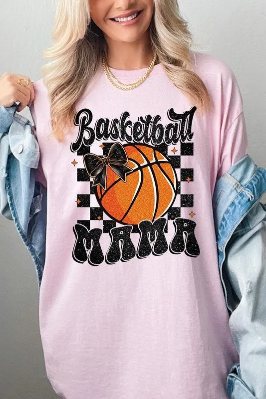 Basketball Mama Graphic Heavy Cotton Tee