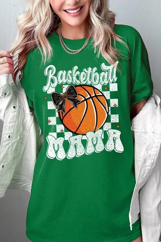 Basketball Mama Graphic Heavy Cotton Tee