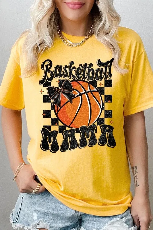 Basketball Mama Graphic Heavy Cotton Tee