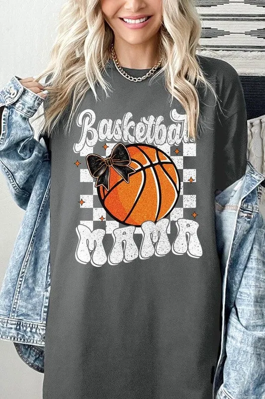 Basketball Mama Graphic Heavy Cotton Tee