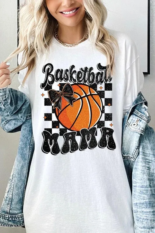 Basketball Mama Graphic Heavy Cotton Tee