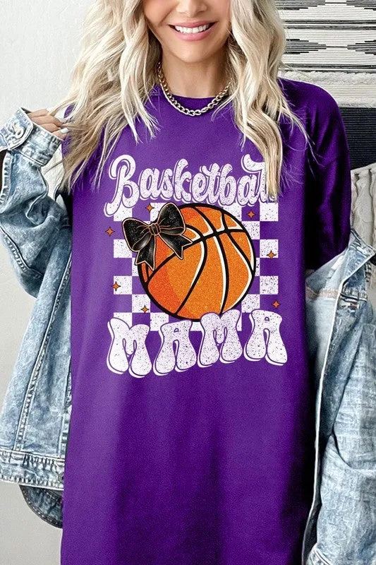 Basketball Mama Graphic Heavy Cotton Tee