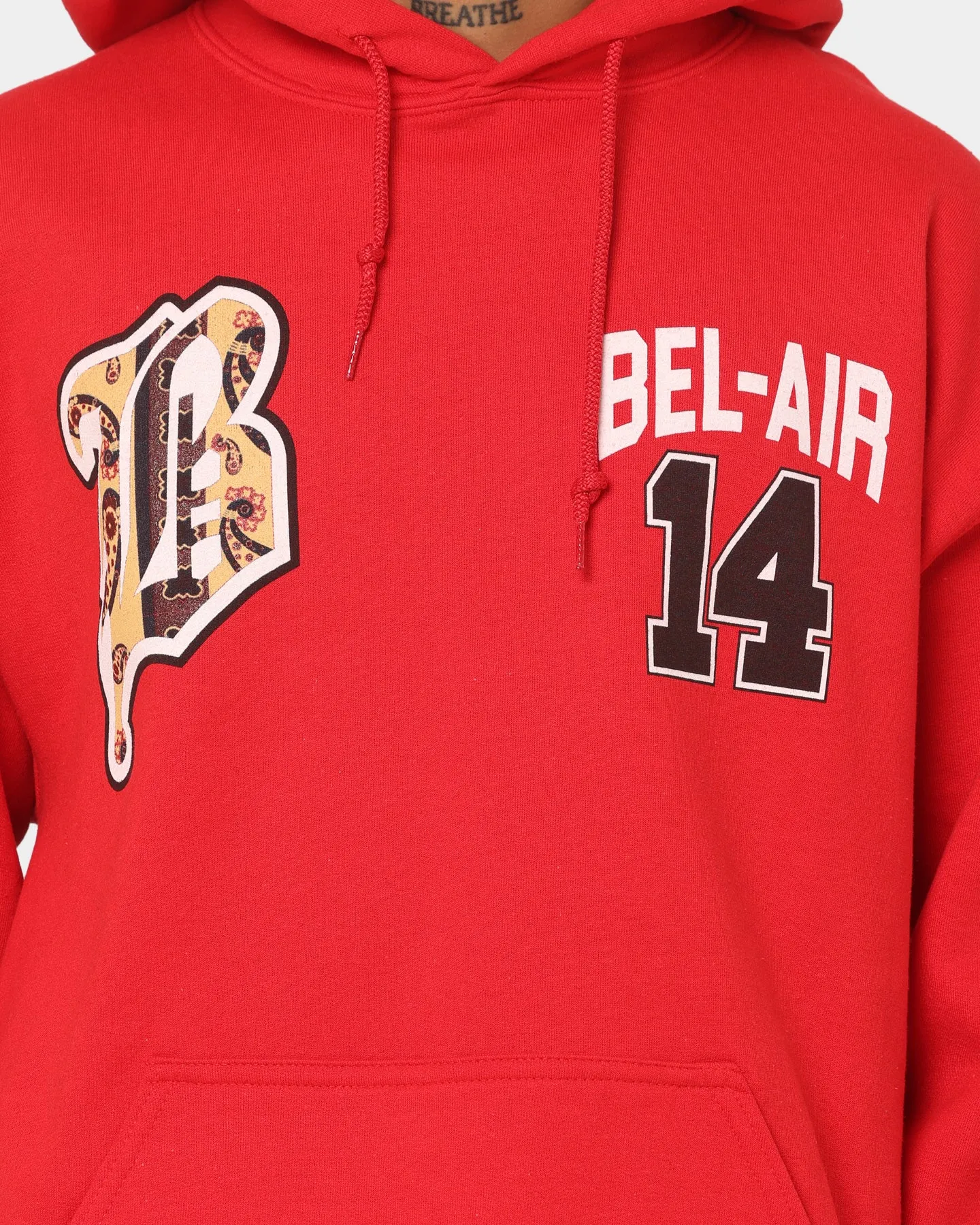 Bel Air Bel-Air 14 Hoodie Red