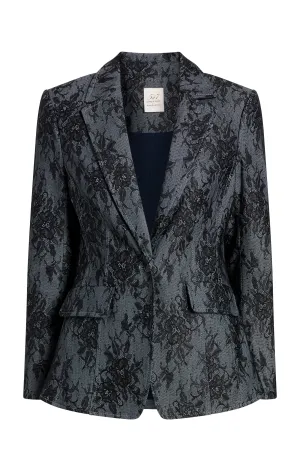 Bonded Lace Sallie Blazer