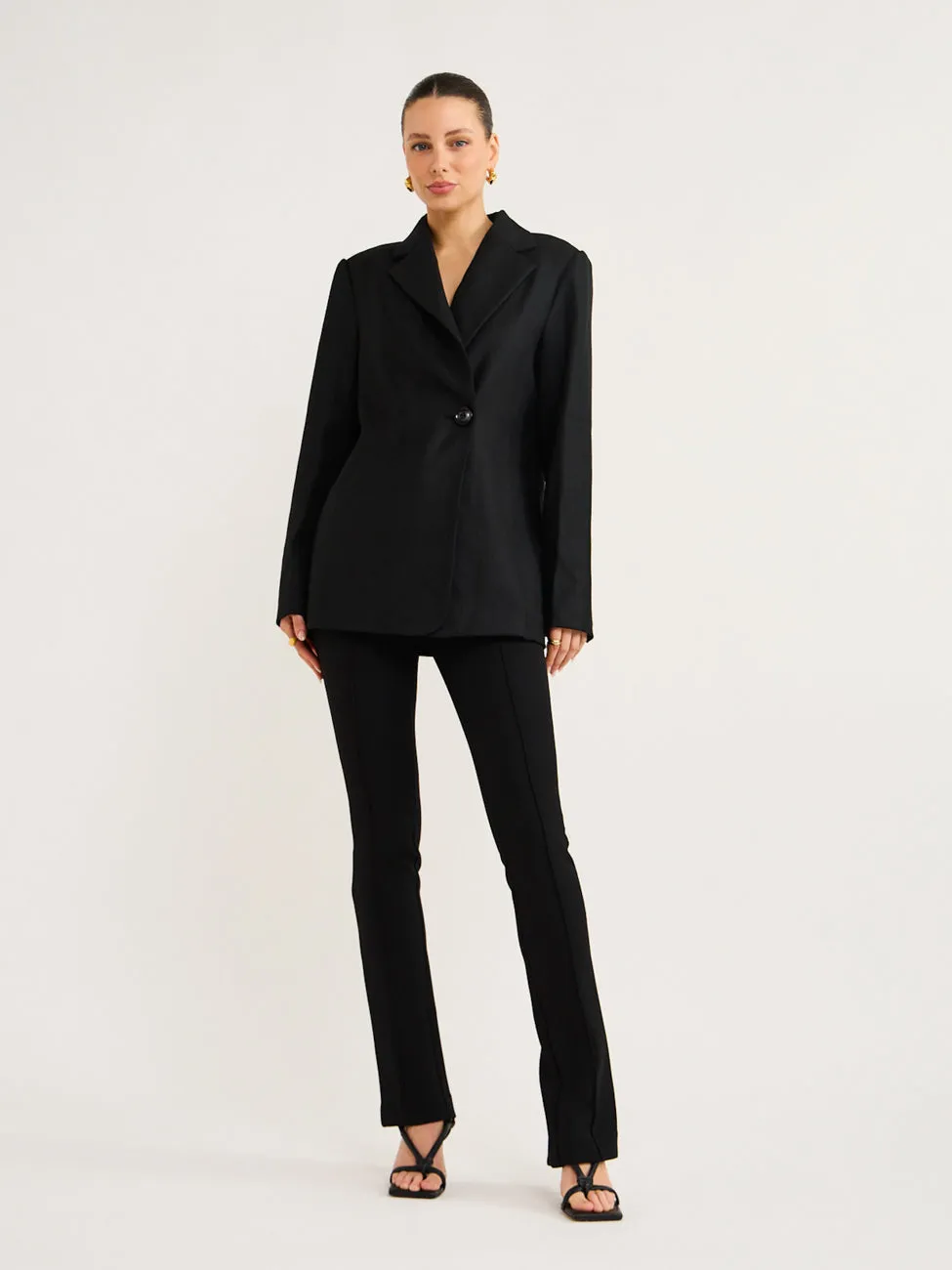 By Nicola Frankie Oversized Blazer in Black