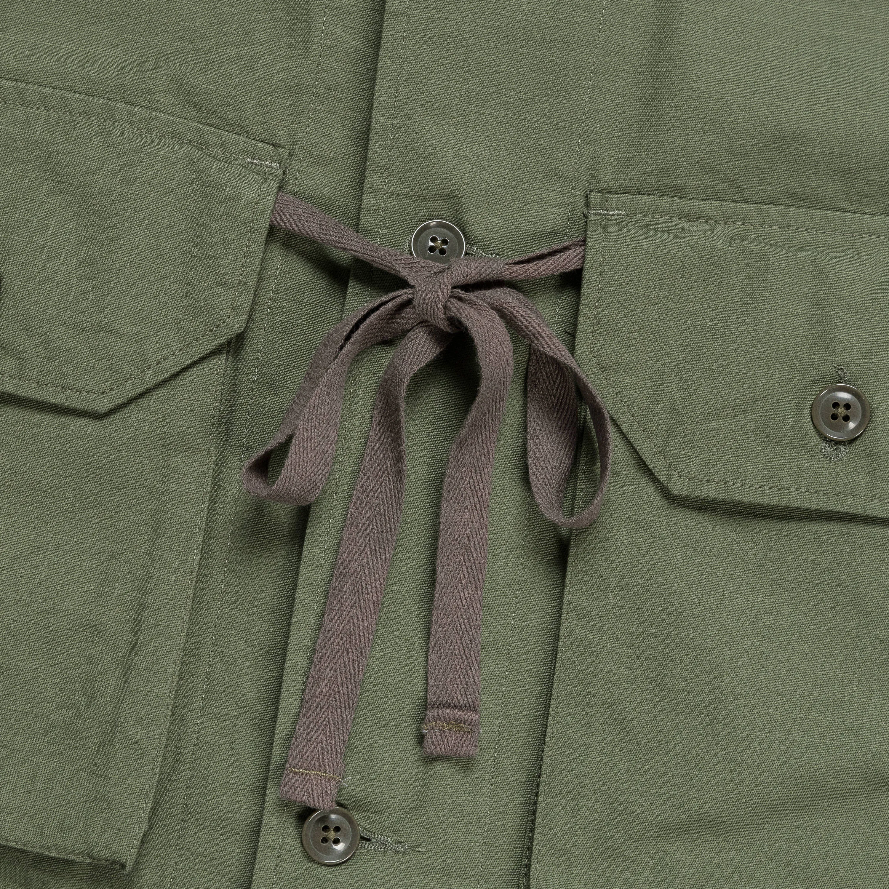 C-1 Vest - Olive Cotton Ripstop