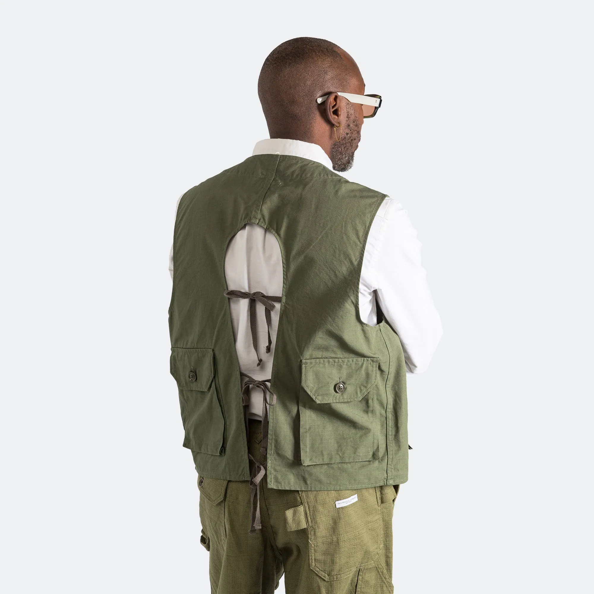 C-1 Vest - Olive Cotton Ripstop