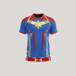 Captain Marvel Kids Unisex All-Over Print T-Shirt