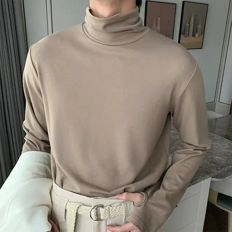 Classic-fit High Neck Pullover