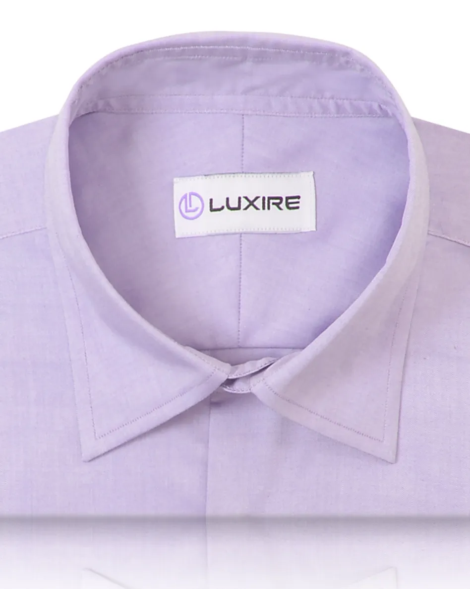 Classic Purple Pinpoint Oxford Shirt