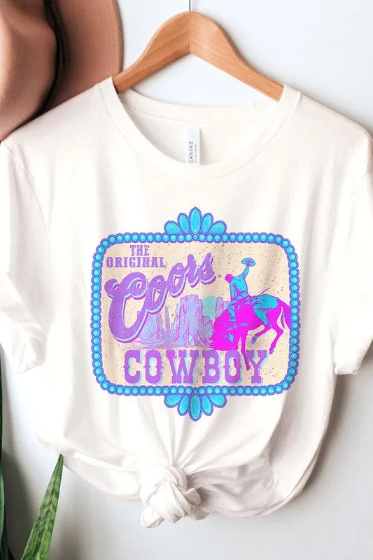 Cowboy Beer Tee - Multiple Colors