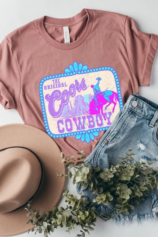 Cowboy Beer Tee - Multiple Colors