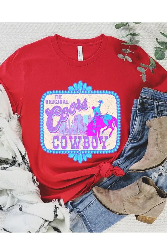 Cowboy Beer Tee - Multiple Colors