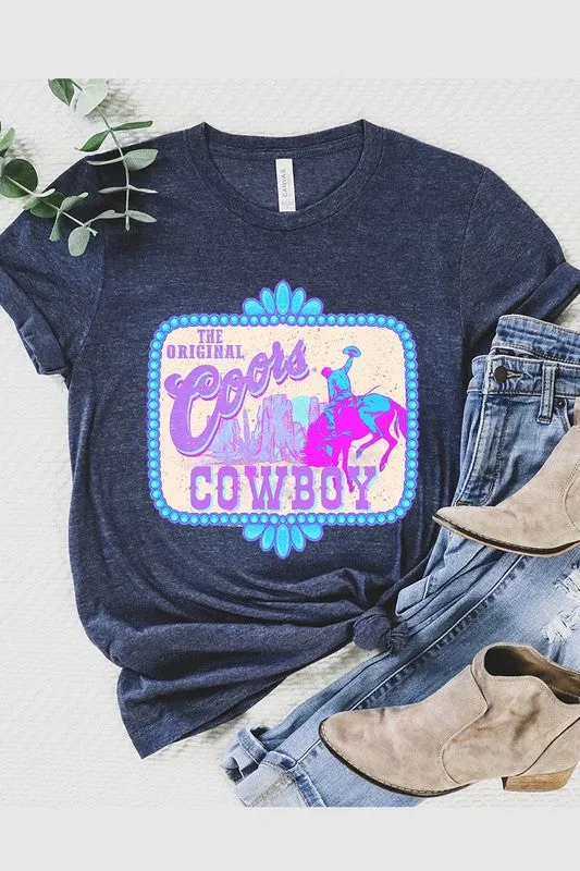 Cowboy Beer Tee - Multiple Colors