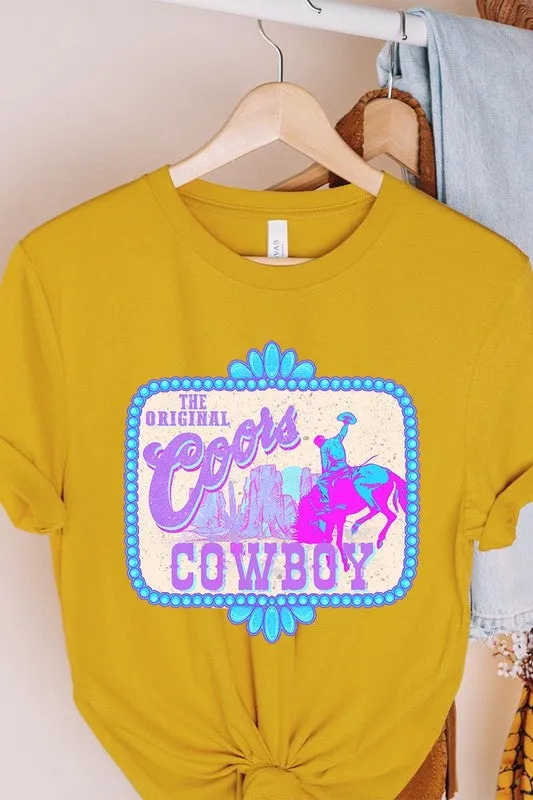 Cowboy Beer Tee - Multiple Colors