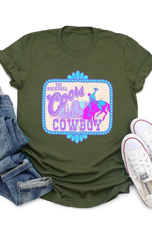 Cowboy Beer Tee - Multiple Colors