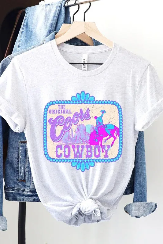 Cowboy Beer Tee - Multiple Colors