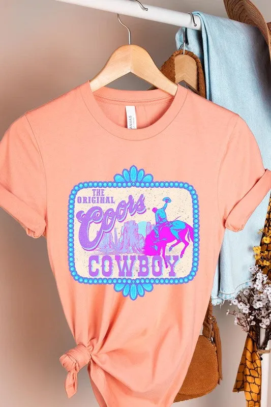 Cowboy Beer Tee - Multiple Colors