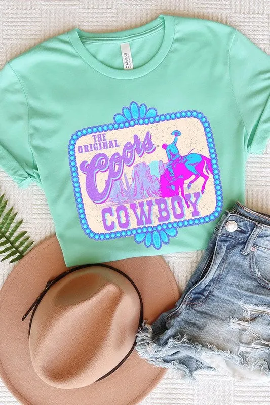 Cowboy Beer Tee - Multiple Colors