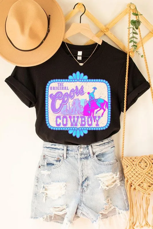 Cowboy Beer Tee - Multiple Colors