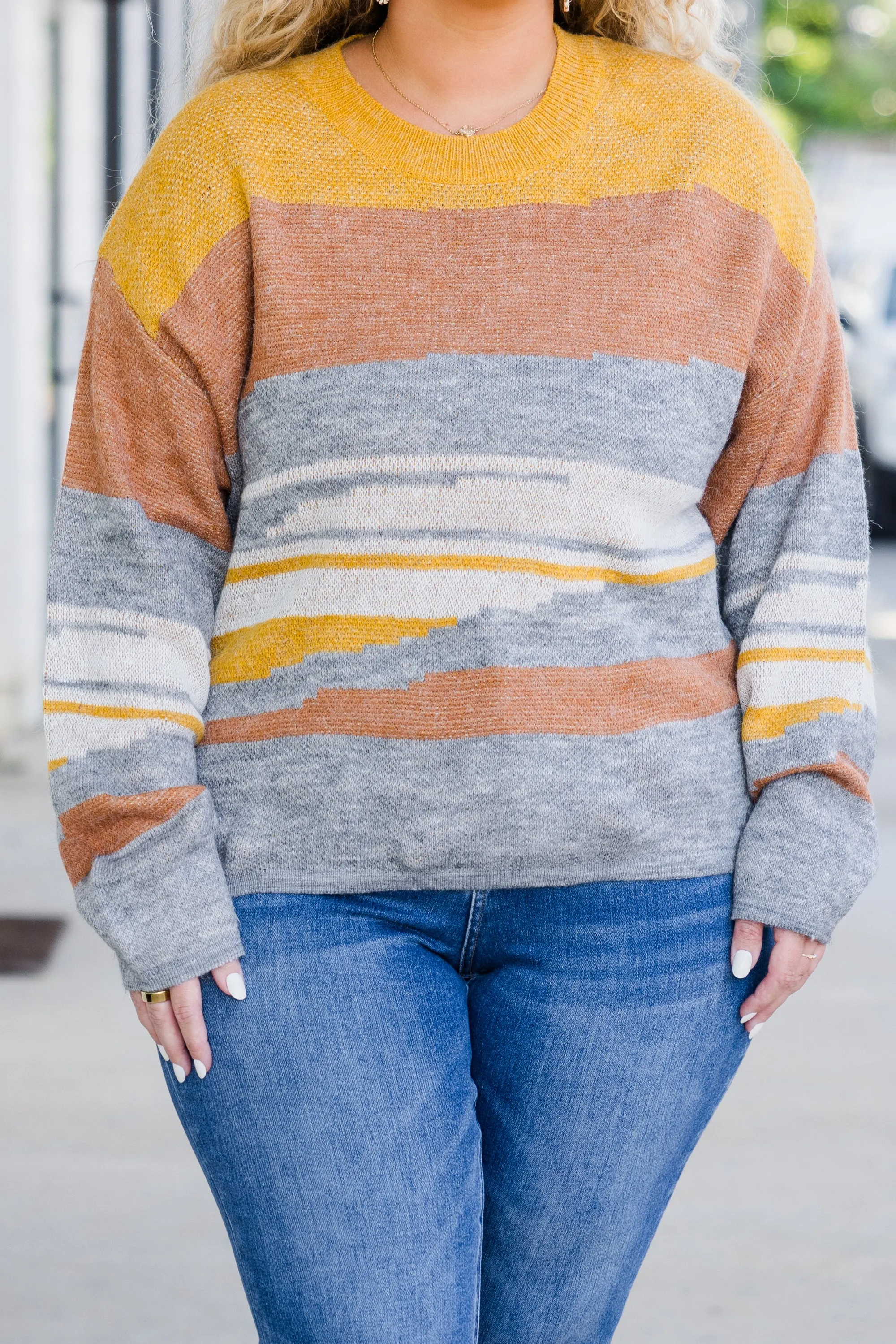 Cozy By The Fire Pit Sweater, Multi