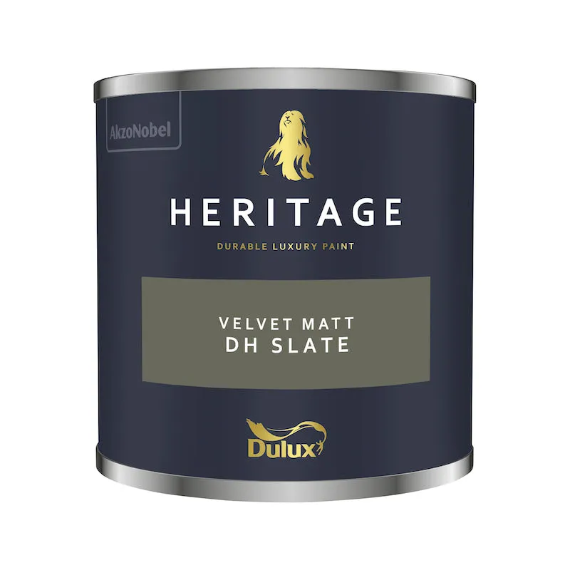 Dulux Heritage Matt Emulsion - DH Slate