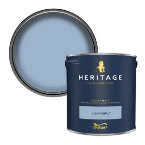 Dulux Heritage Matt Emulsion - Light Cobalt