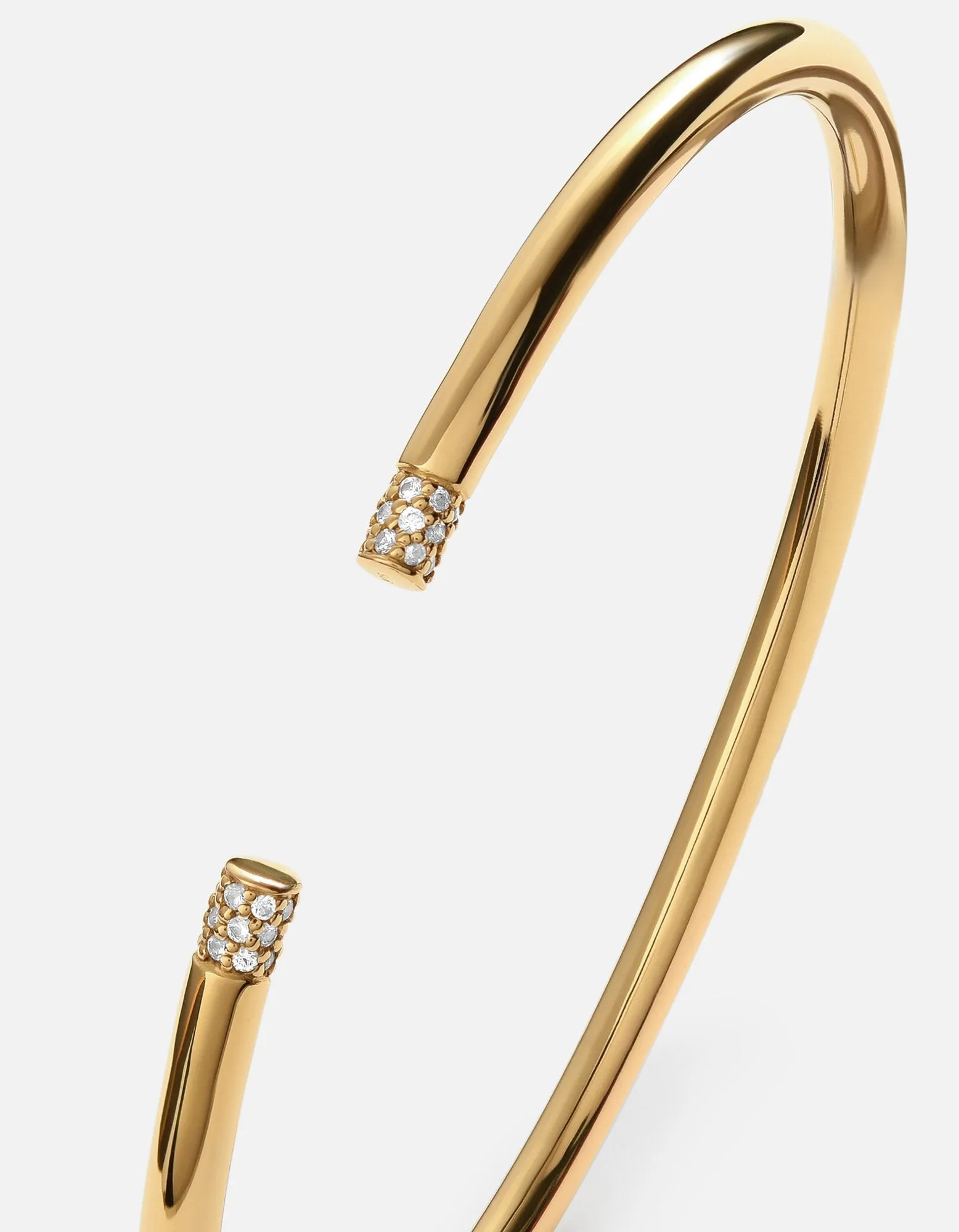 Ella Cuff, Gold Vermeil/Sapphire