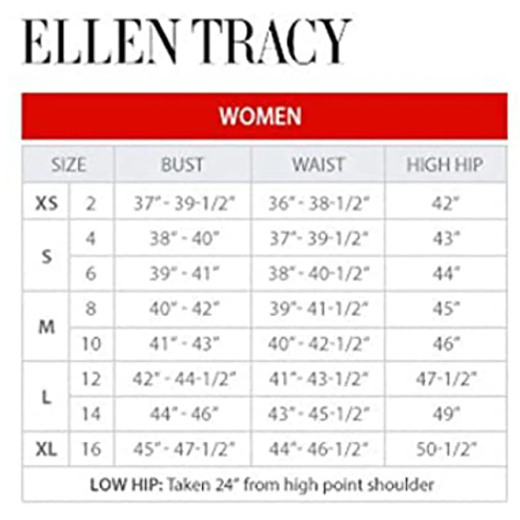 ELLEN TRACY Women's Short Sleeve Twofer V-neck Knit Mixed-media Top