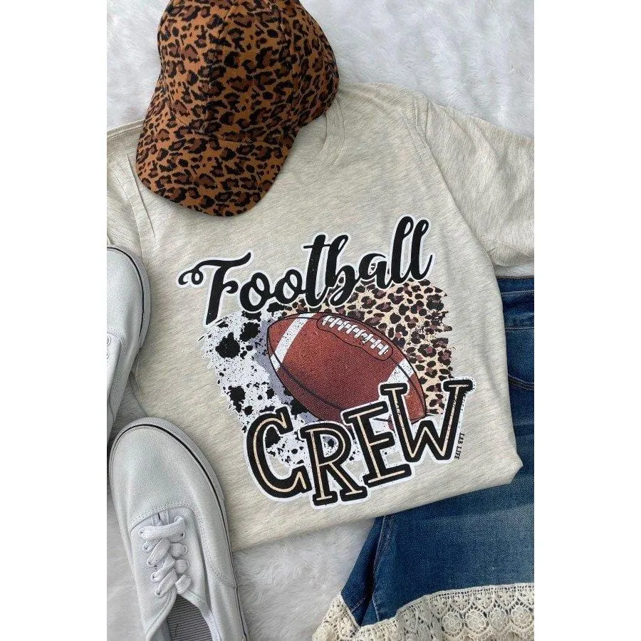 Football crew t-shirt