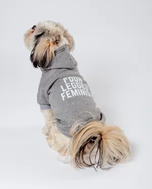 *Four Legged Feminist* Dog Hoodie (Proceeds Benefit the ACLU)