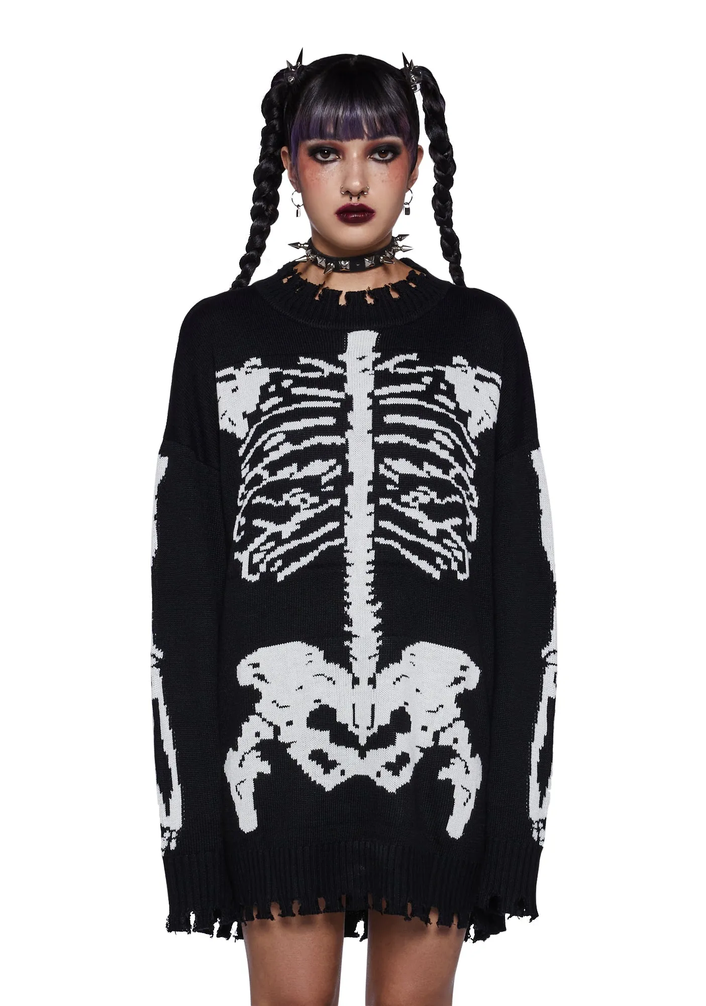 Fractured Fate Skeleton Sweater