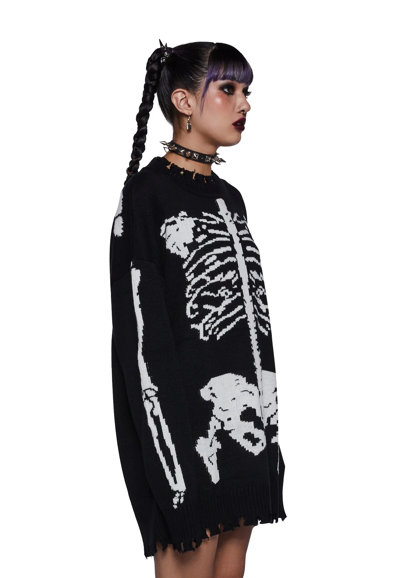 Fractured Fate Skeleton Sweater