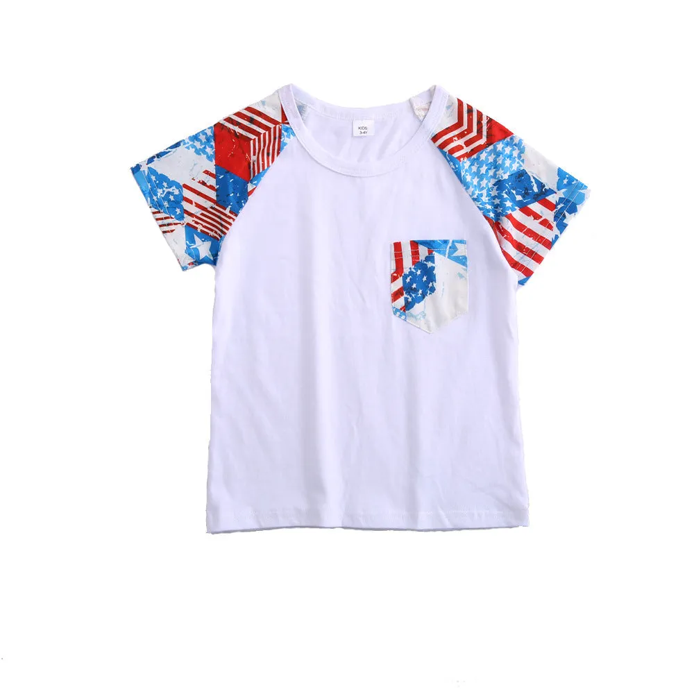 Independence Day Tshirts & Dresses Family Matching Sets