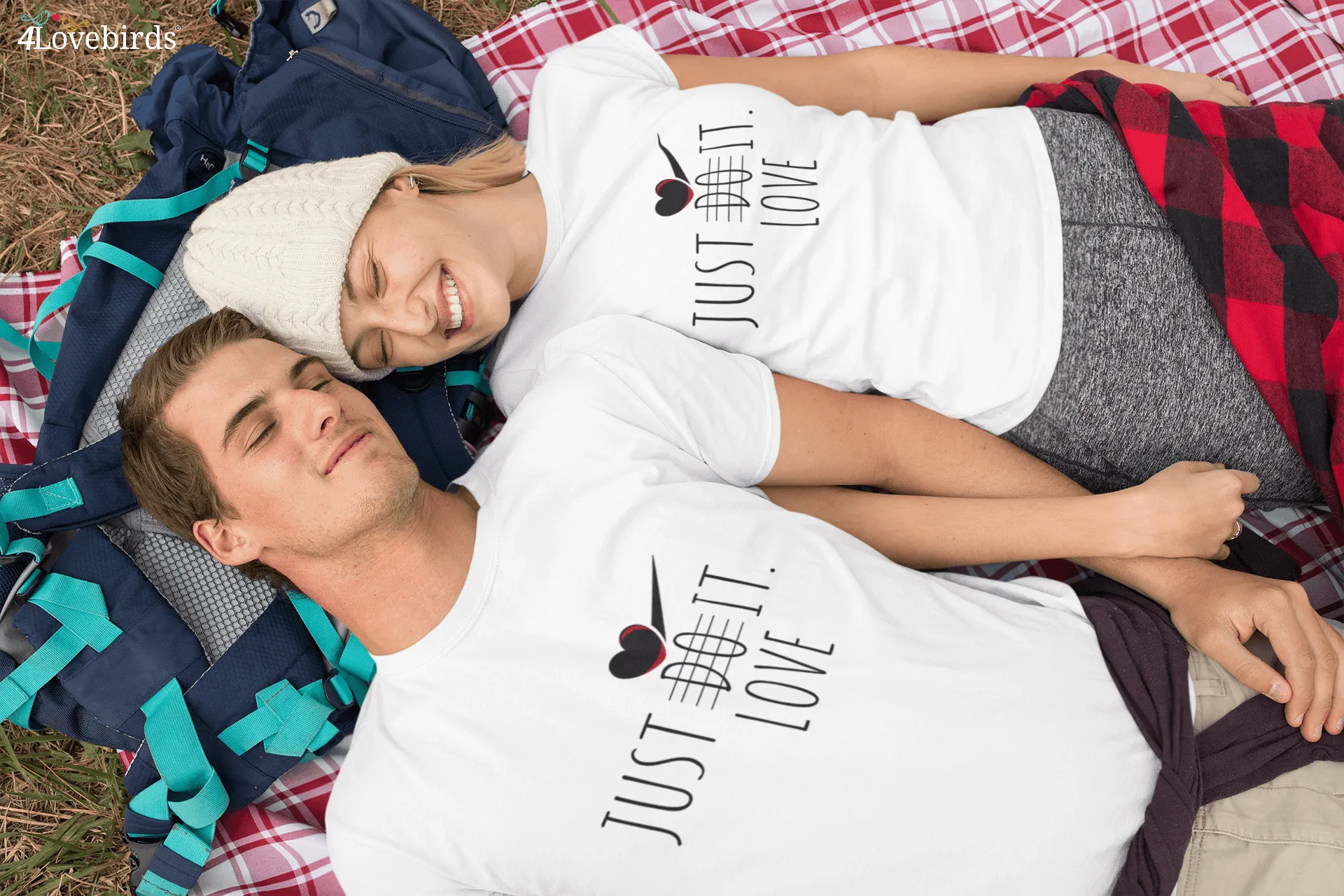 Just Love It Hoodie, Matching Couple Sweatshirts, Longsleeve shirt for Couples, Matching Couple, Valentine's Day Gifts, Wedding Gifts, Gift