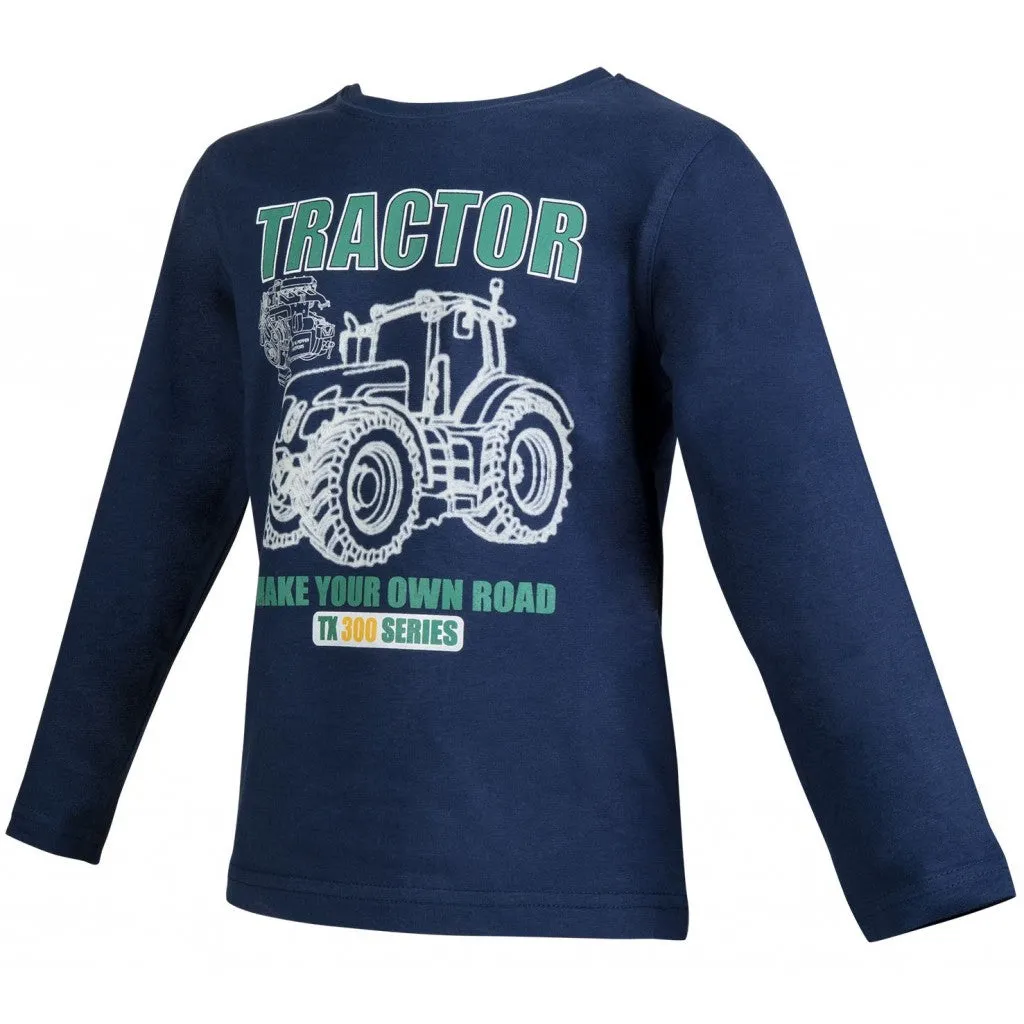 Kids T- shirt Longsleeve Tractor