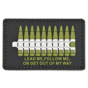 Lead Me Patch Black/Green