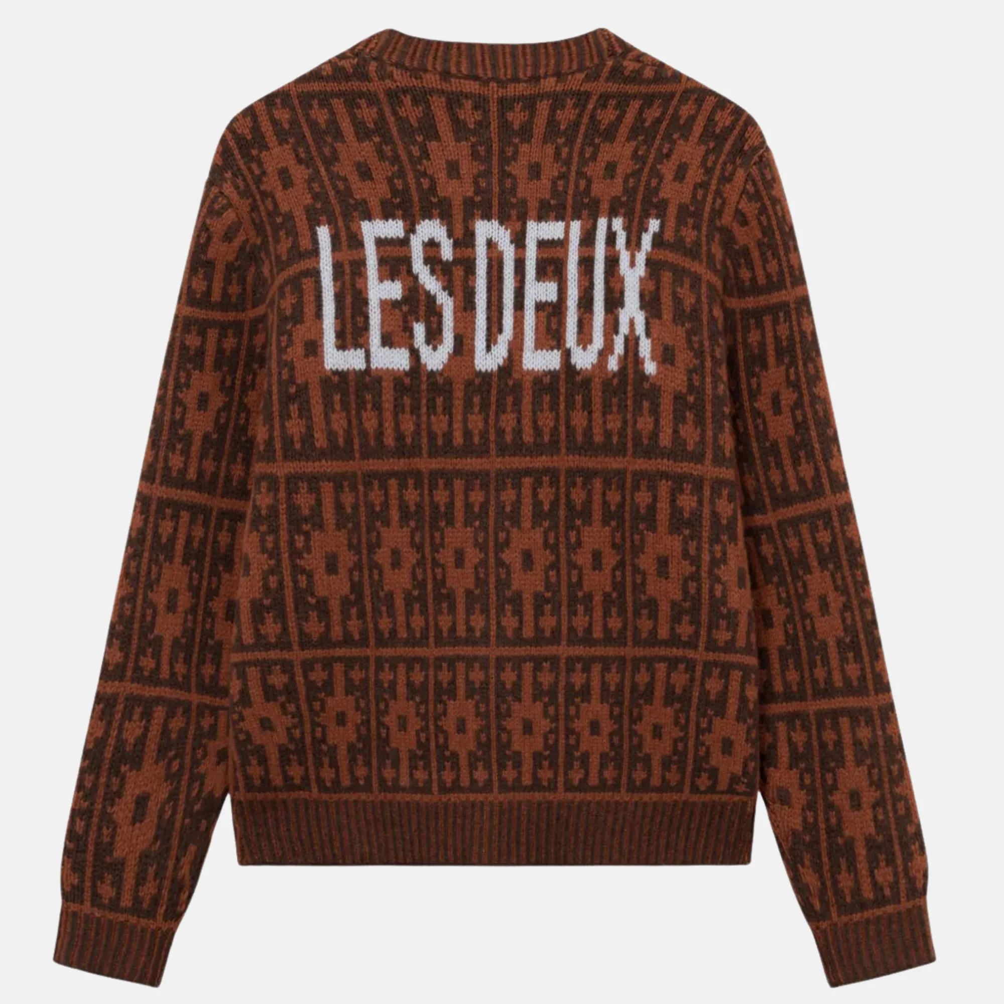 Les Deux Ezra Heavy Jacquard Cardigan