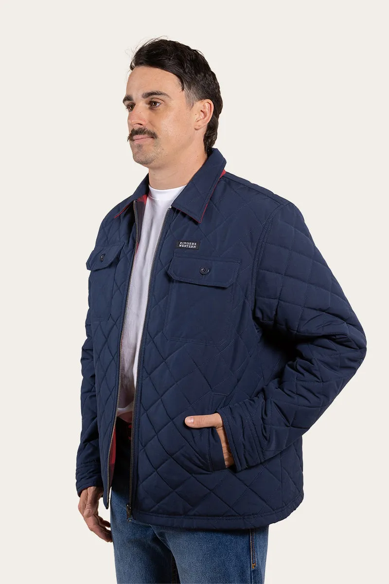 Marshall Mens Reversible Jacket - Dark Navy